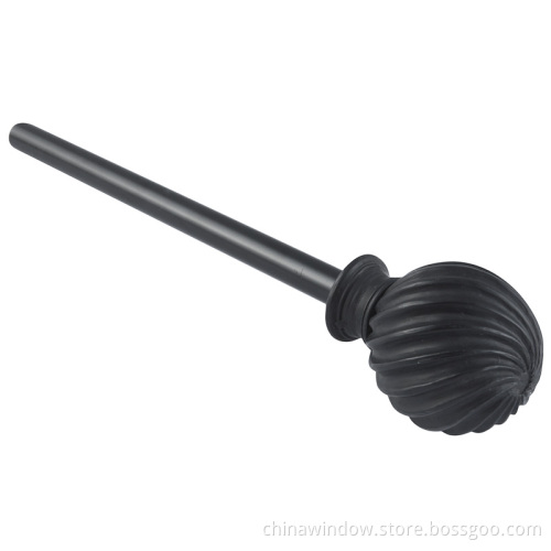 Resin Classic Finial Curtain Rod (CWCLA0046)